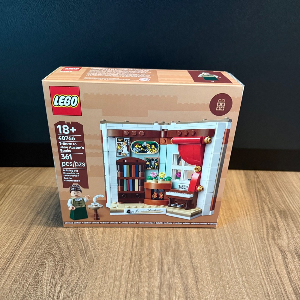 LEGO 40766 Tribute to Jane Austen's Books Limited Edition 361 Pcs New Sealed